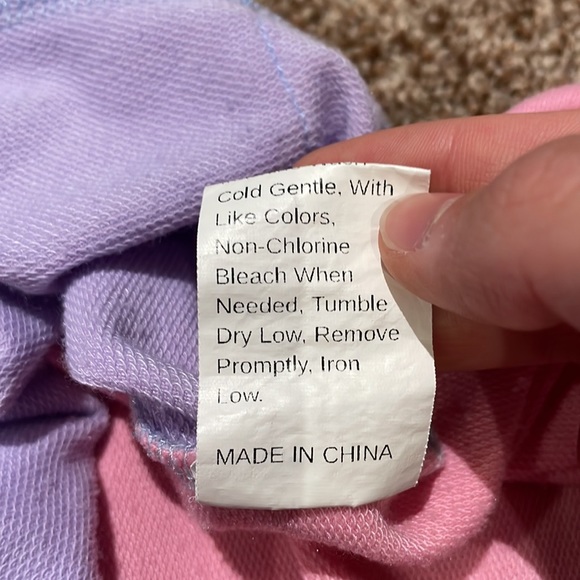 Pastel Color Block Hoodie - Picture 8 of 8